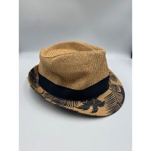 NWT Jos. A Bank Traditional Fedora Hat Unisex Adults Large Size Brown Hawaiian